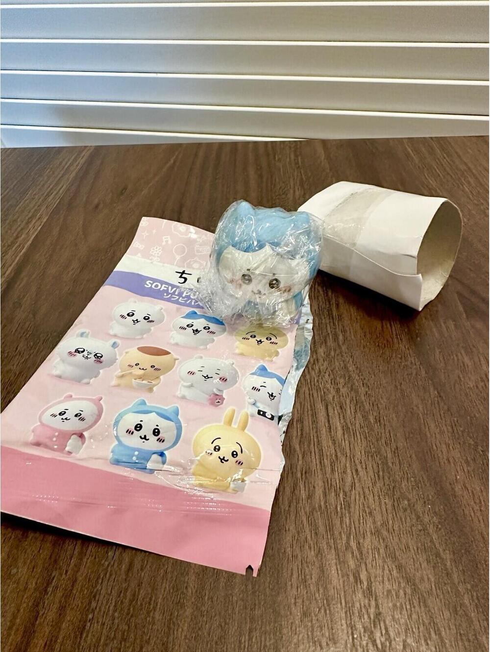 NWT Nagano Chiikawa Soft Vinyl Puppet Pajama Parties Hachiware Figurine Sofvi